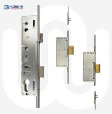 Lockmaster Style 3PLACEIT Single Spindle Lock - 2 Deadbolt 2 Roller